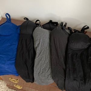 Bundle of 5 nursing tanks